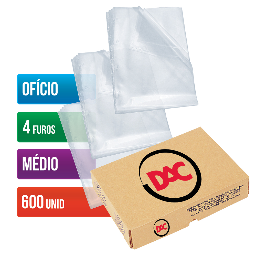 Envelopes plásticos · 600 unidades
