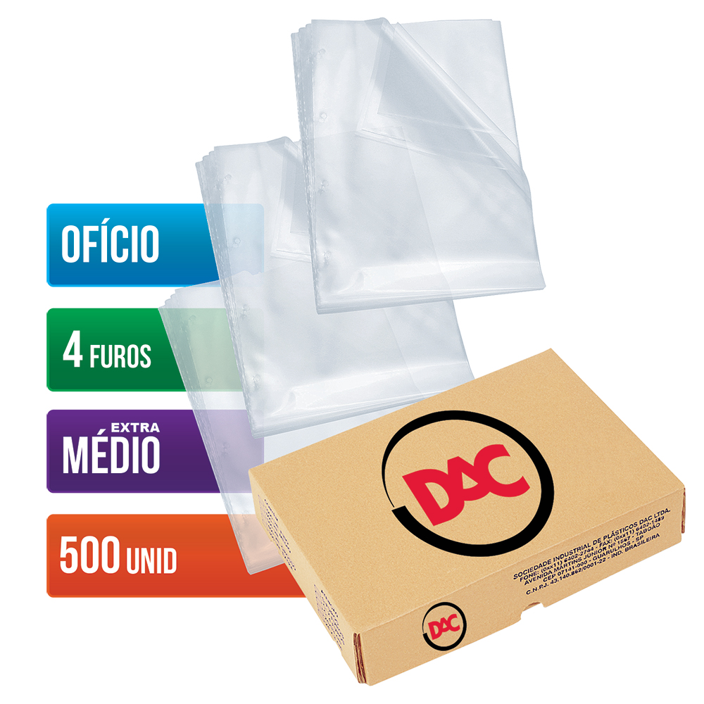 Envelopes plásticos · 500 unidades